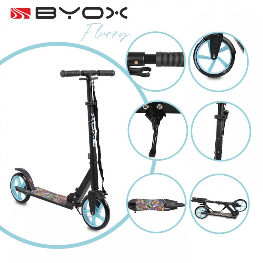 Byox Scooter Flurry Blue (3800146226749)