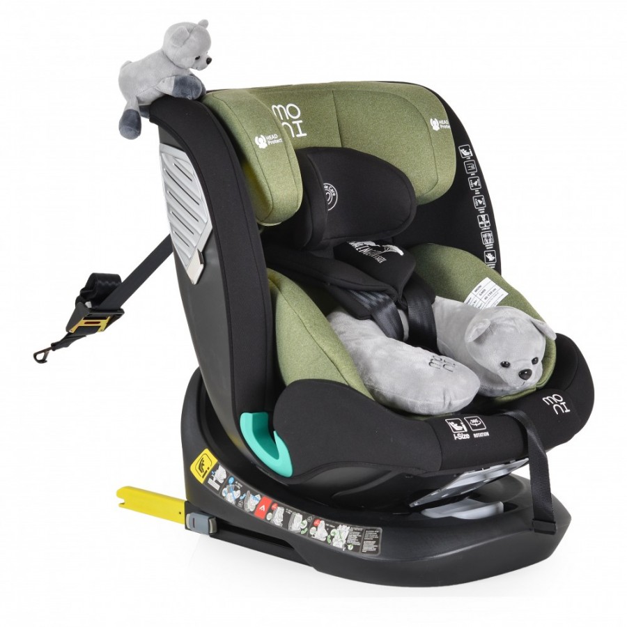 Cangaroo Κάθισμα Αυτοκινήτου Serengeti i-Size 0-36 kg με Isofix Green (3801005151462)