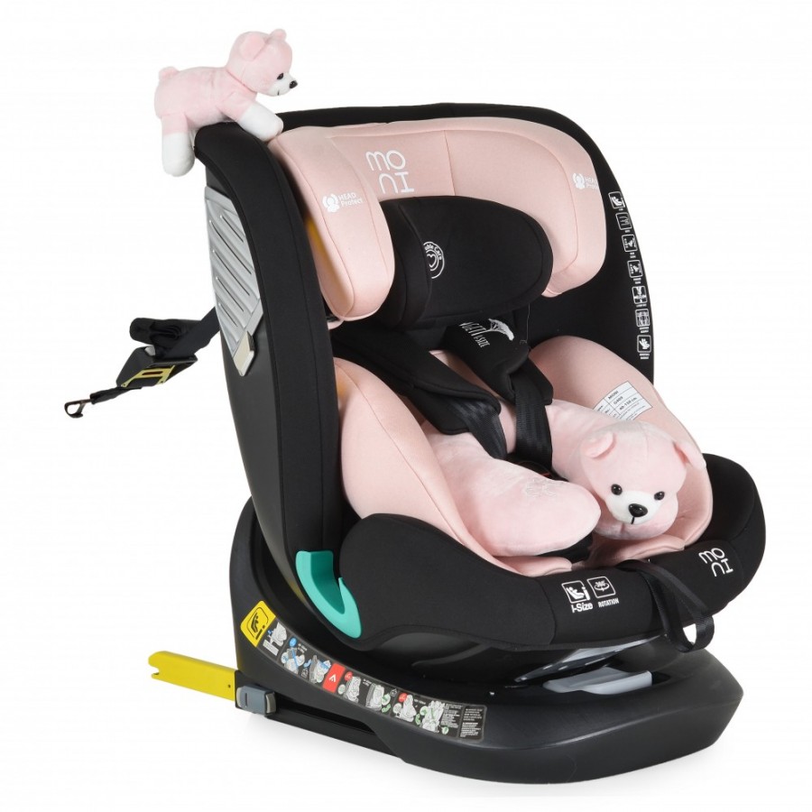 Cangaroo Κάθισμα Αυτοκινήτου Serengeti i-Size 0-36 kg με Isofix Pink (3801005151486)