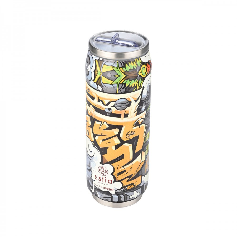 Estia θερμός Travel Cup Save The Aegean 500ml Graffiti Rhythm (01-22655)