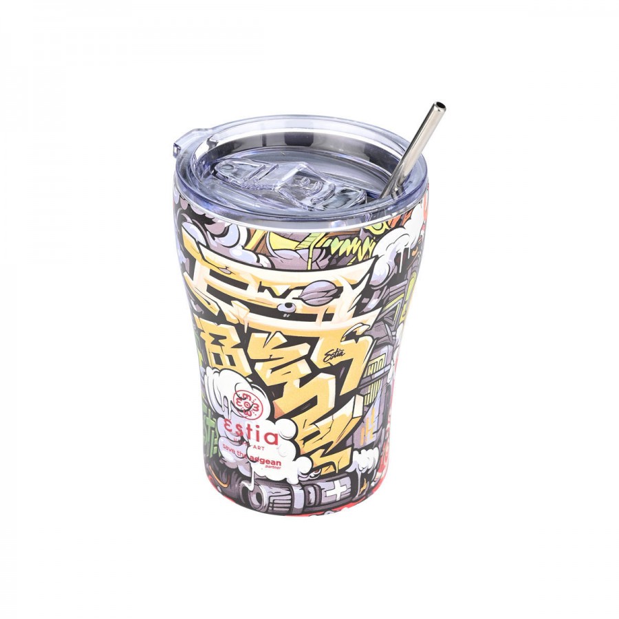 Estia θερμός Coffee Mugs 350ml Graffiti  Rhythm (01-22914)