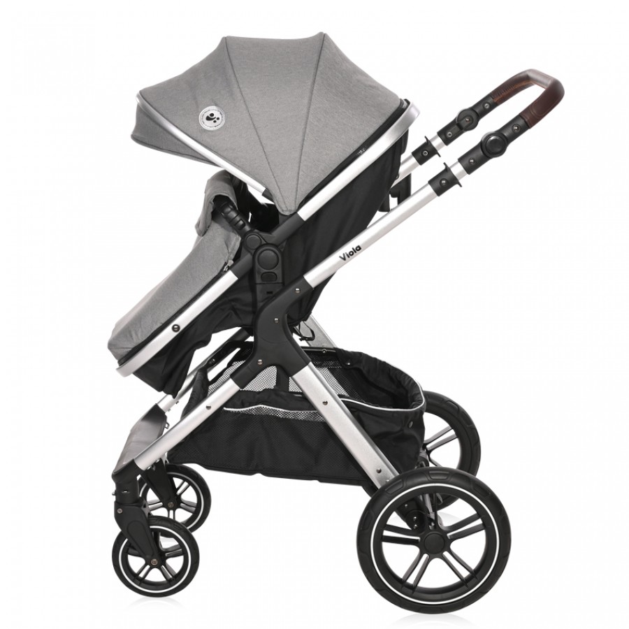 Lorelli Bertoni Convertible Stroller 3 In 1 Viola Opaline Grey (10021812302A)