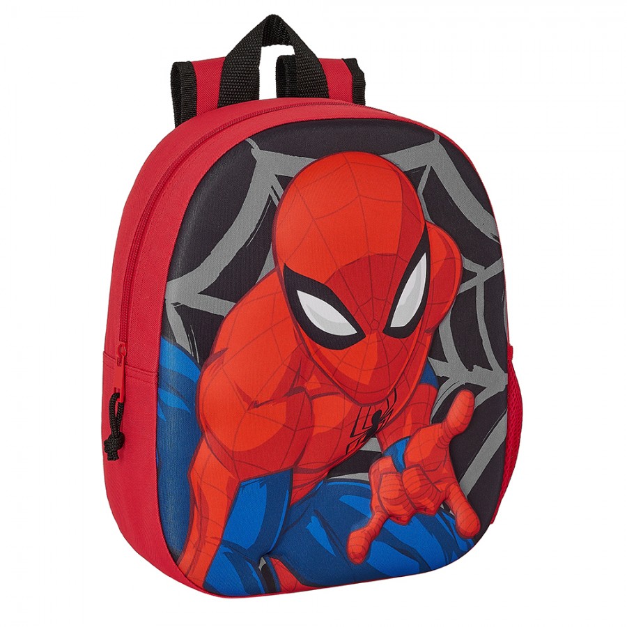 Safta: Tσάντα πλάτης σχολική 3D Backpack Spiderman (642369890)