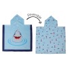 Flapjackkids Πόντσο Διπλής Όψης UPF50+ Οne Size (2-6y+) Shark ( FJKCU560)