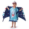 Flapjackkids Πόντσο Διπλής Όψης UPF50+ Οne Size (2-6y+) Shark ( FJKCU560)