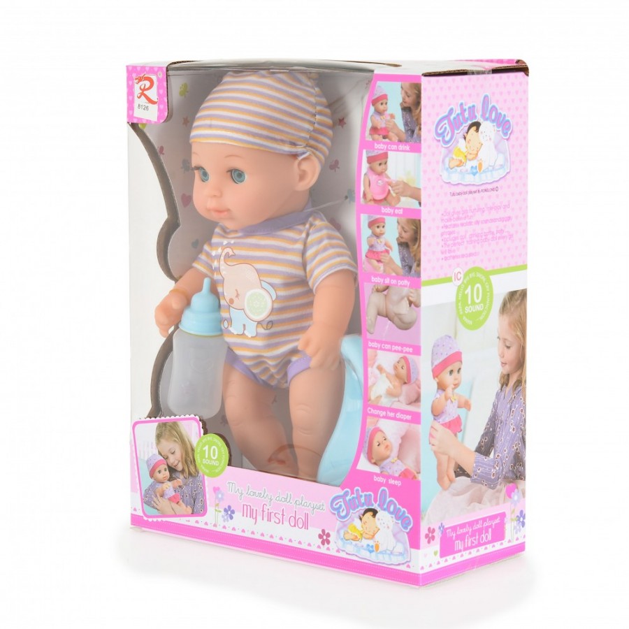 Moni Toys Κούκλα 31εκ με Γιογιό 8126 (3800146266035)