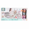 Moni Toys Σετ Κούκλα Μωράκι 36cm  με Αξεσουάρ Grey 89865 (3801005601745)