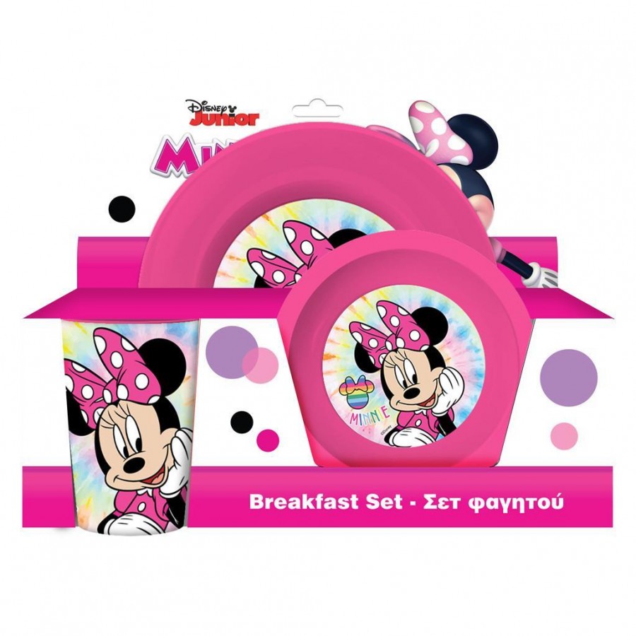 Σετ Πρωινού 3 Τεμ. Disney Minnie Mouse (563782)