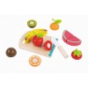 Tooky Toy Ξύλινο Σετ Κοπής Φρούτων TK111 Cutting Fruits 3+ ετών  (6972633373834)