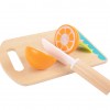 Tooky Toy Ξύλινο Σετ Κοπής Φρούτων TK111 Cutting Fruits 3+ ετών  (6972633373834)