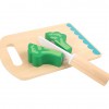 Tooky Toy Ξύλινο Σετ Κοπής Λαχανικών TK112 Cutting Vegetables 3+ ετών  (6972633373841)