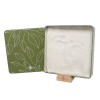 Petit Artichaut  Μεταλλικό κουτί για Αποτυπώματα Baby Box Square – Olive Tree (PA1403)