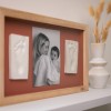 Petit Artichaut Κορνίζα με αποτυπώματα 2 Prints Frame – Rainbow Terracotta (PA1705) 