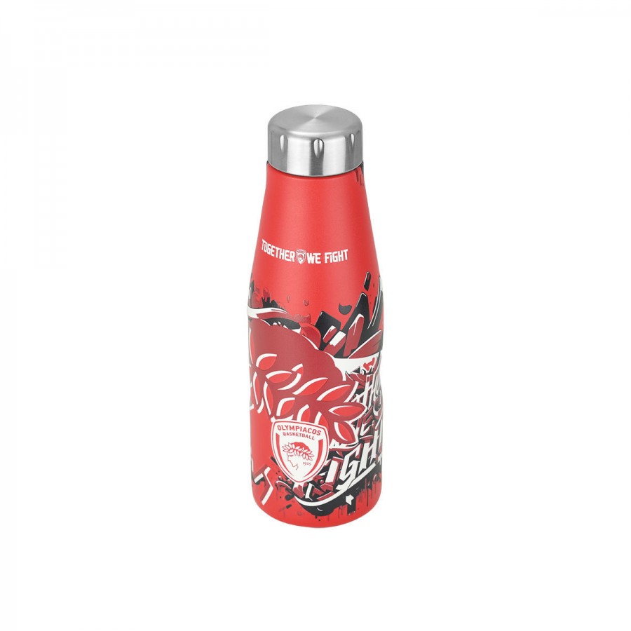 Estia Θερμός Travel Flask Olympiacos B.C Edition Together we fight 500ml (00-27162)