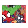 Luna Toys Παζλ Χρωματισμού 2 όψεων 4 σε 1 Spidey (000508275)