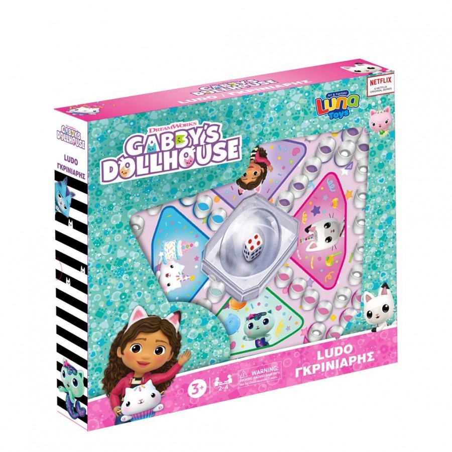 Luna Toys Επιτραπέζιο Γκρινιάρης Pop Up Disney Gabbys Dollhouse (000574041)