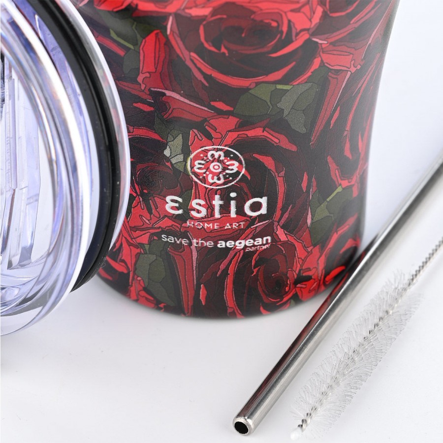 Estia θερμός Coffee Mugs 350ml Twlight Rose (01-22983)