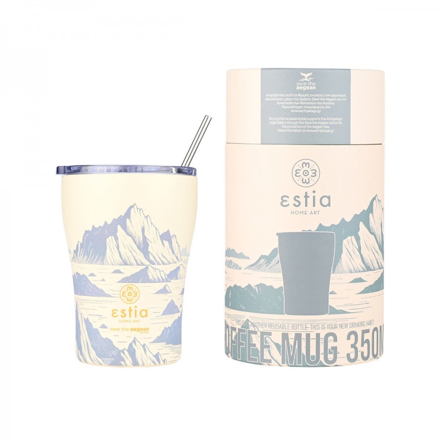 Estia θερμός Coffee Mugs 350ml Alpine Essence (01-23010)