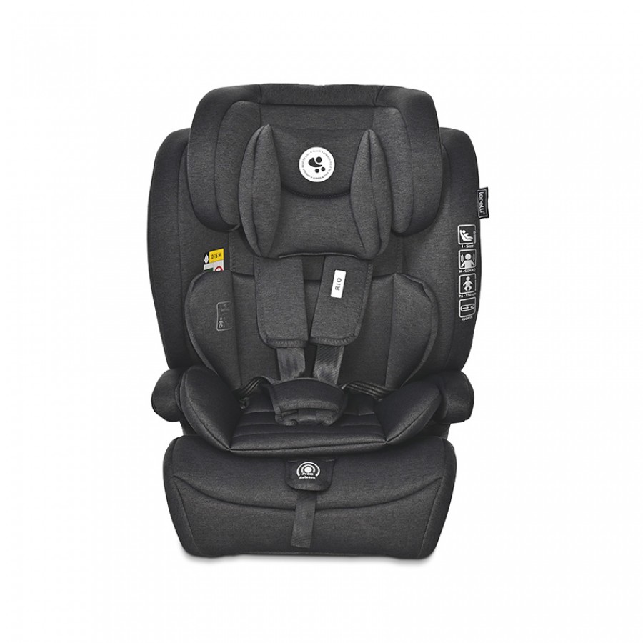 Lorelli Κάθισμα Αυτοκινήτου Rio i-Size 76-150cm Isofix Black (10071962401)