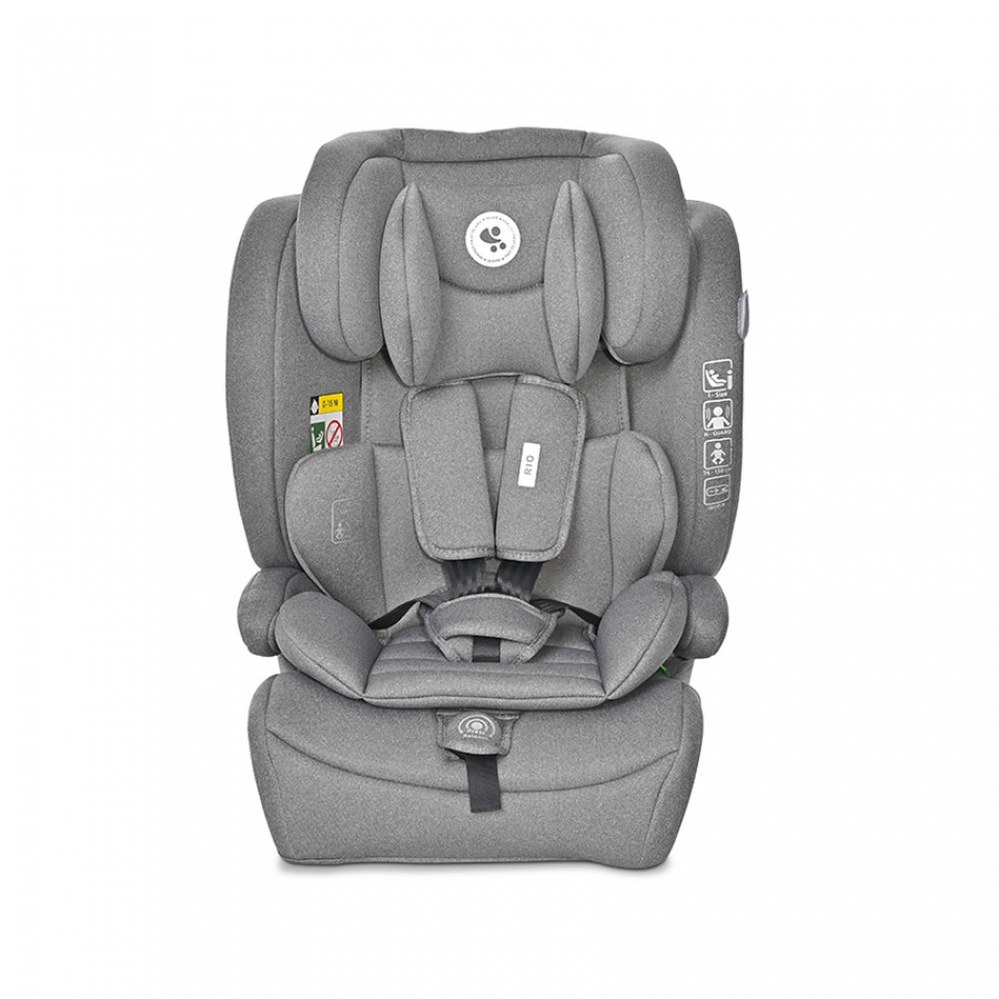 Lorelli Κάθισμα Αυτοκινήτου Rio i-Size 76-150cm Isofix Grey (10071962406)