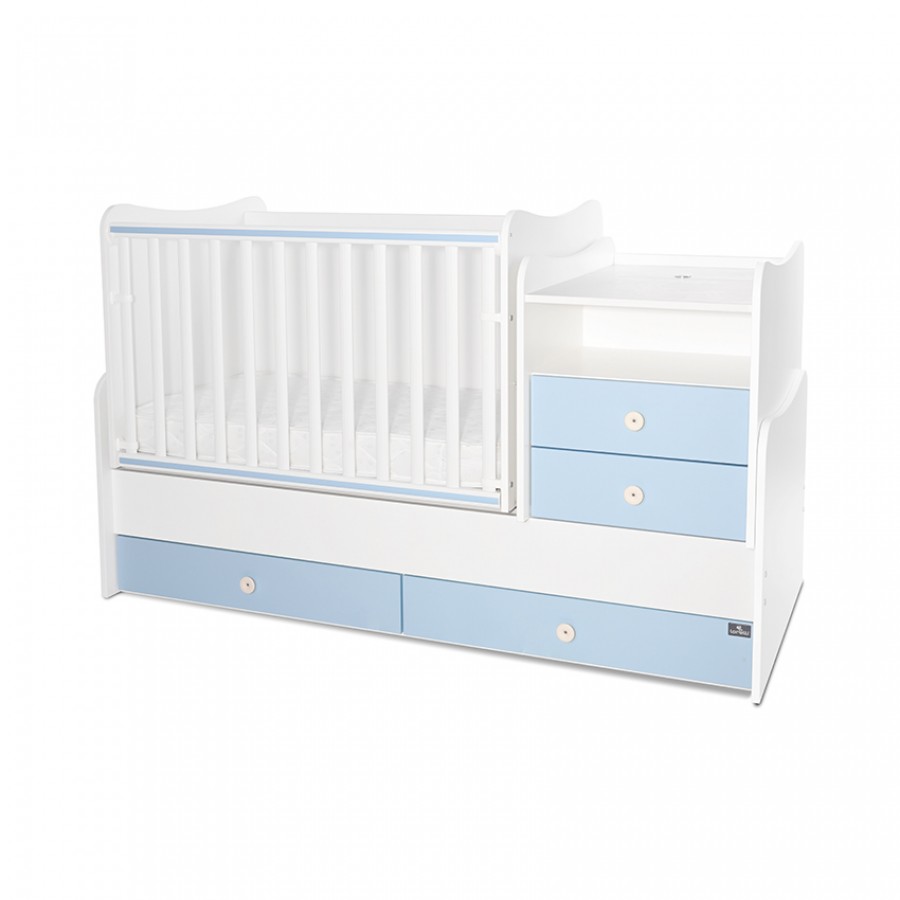 Μετατρεπόμενο Κρεββάτι Lorelli Bertoni Combo Baby Blue (10150560039A)