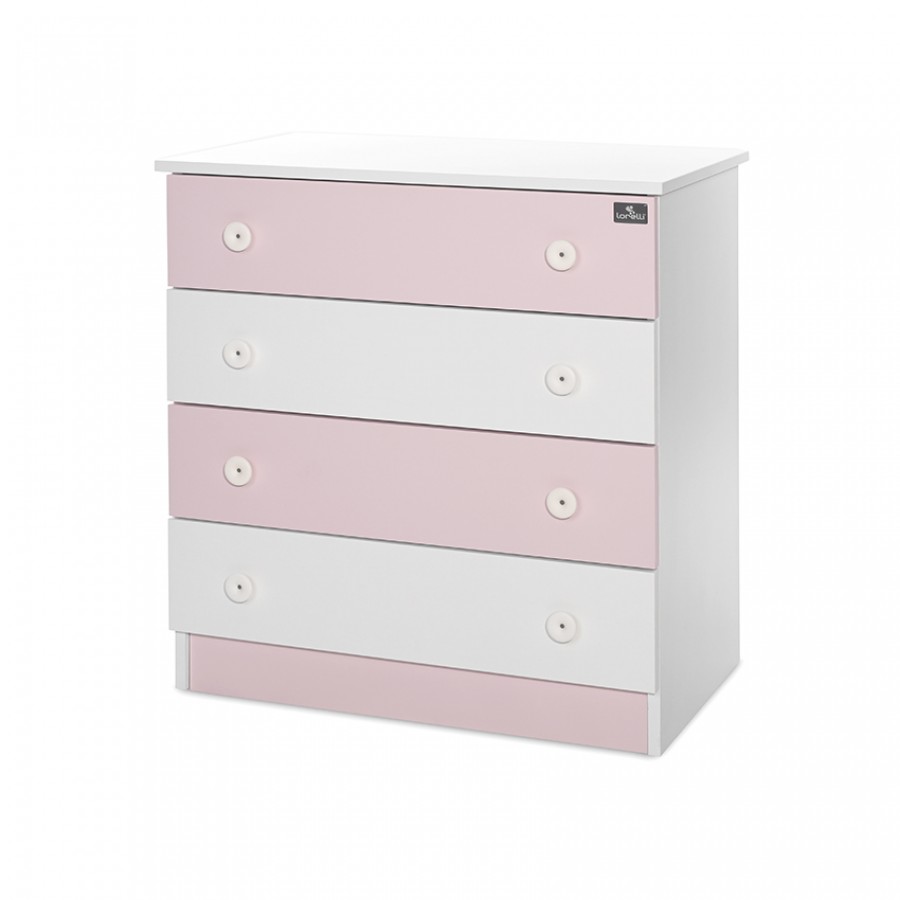 Συρταριέρα Lorelli Bertoni Dresser - White Orchid Pink (10170070038A)