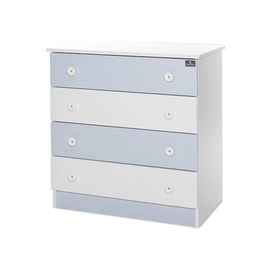 Συρταριέρα Lorelli Bertoni Dresser - White Baby Blue (10170070039A)