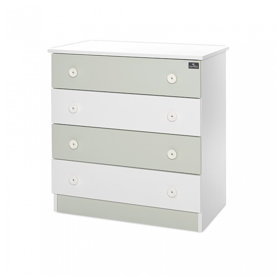 Συρταριέρα Lorelli Bertoni Dresser - White Milky Green (10170070040A)