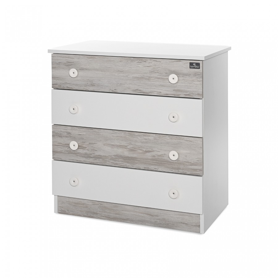 Συρταριέρα Lorelli Bertoni Dresser - White Artwood (10170070043A)