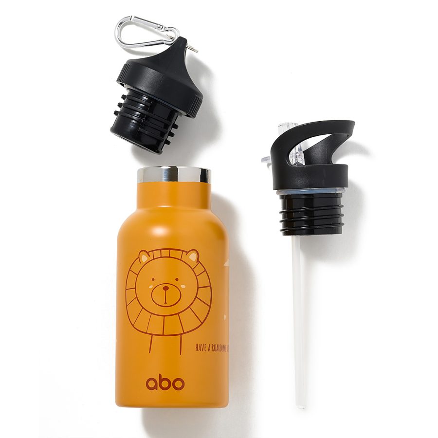 Abo Παγούρι θερμός 350 ml με έξτρα πώμα abottle Roarsome Day (313202)