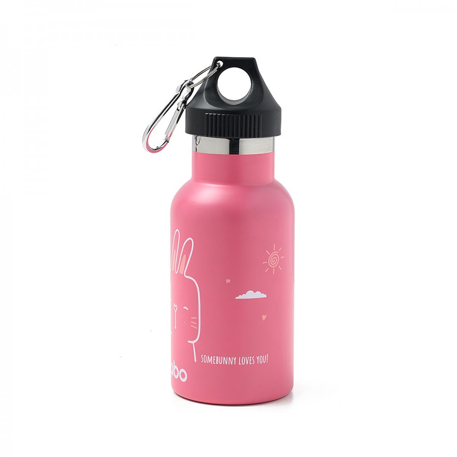 Abo Παγούρι θερμός 350 ml με έξτρα πώμα abottle Somebunny Loves you (313203)