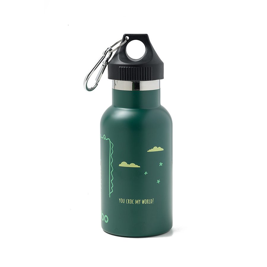 Abo Παγούρι θερμός 350 ml με έξτρα πώμα abottle You Croc my World (313204)