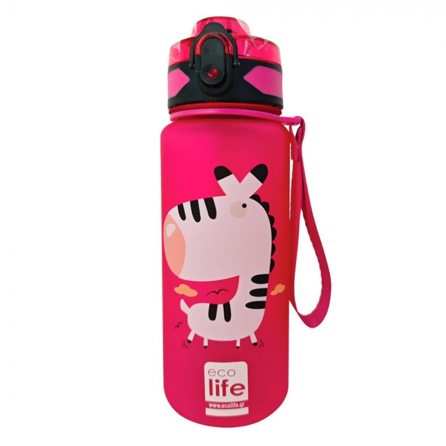 Ecolife Tritan bottle Zebra 500ml ( 33-BO-2309)