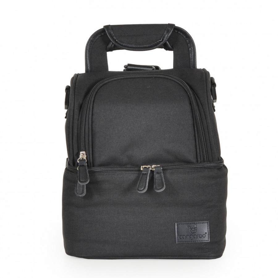 Cangaroo Lunchbag Ισοθερμική Τσάντα Aurora Black (3800146268138)