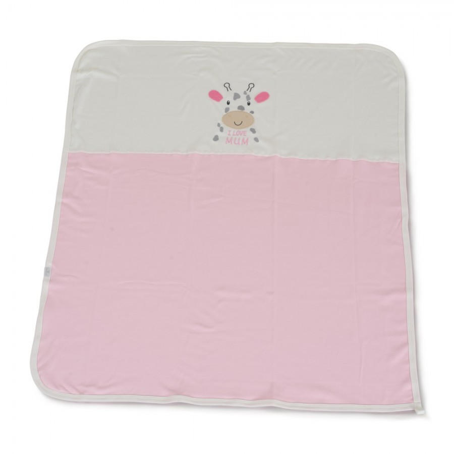 Cangaroo Κουβέρτα 90/100 cm Mum`s giraffe pink - 7689 (3800146271312)