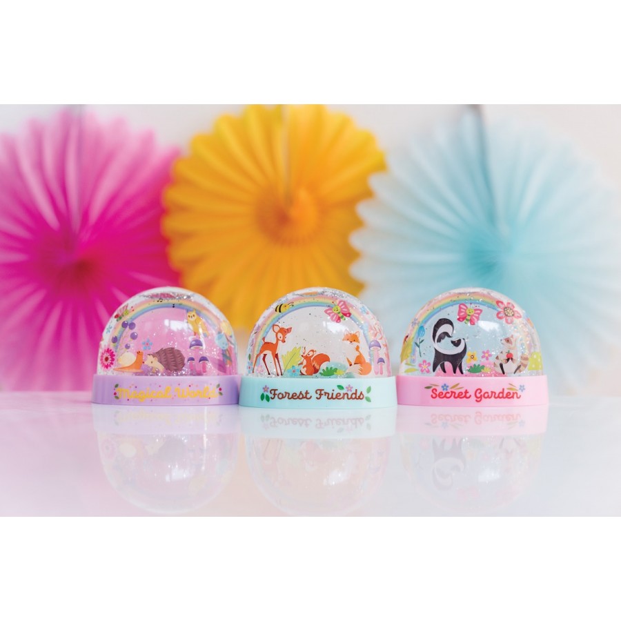 4M Toys Κατασκευή Χιονόμπαλες Ουράνιο Τόξο με Glitter (4M0624)