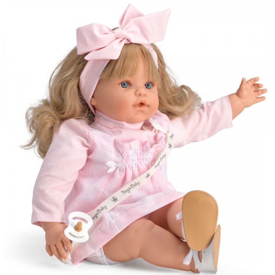 Magic baby Susy pink dress με μακρύ μανίκι (MB47035)