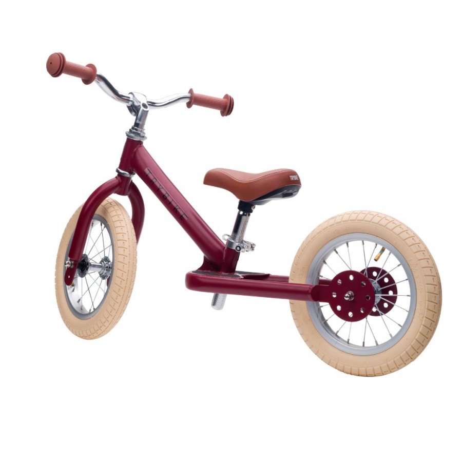 Trybike Ποδήλατο Ισορροπίας Vintage Κόκκινο Ματ (TBS-2-RED-M-VIN)