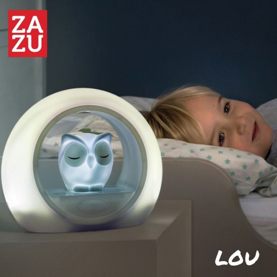 Zazu LOU Κουκουβάγια USB Φώς Nυκτός με Ηχητικό Αισθητήρα (ZA-LOU-01)