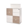 Συρταριέρα Αλλαξιέρα Lorelli Bertoni Cupboard - White Amber (10170110043A)